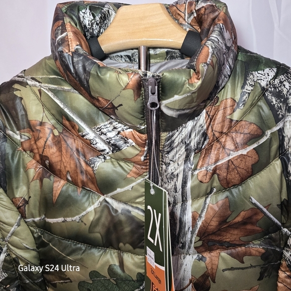 Women's Trail Crest Ultra Thermic Silk Padding Camo Coat Size 2X BNWT - Picture 6 of 10
